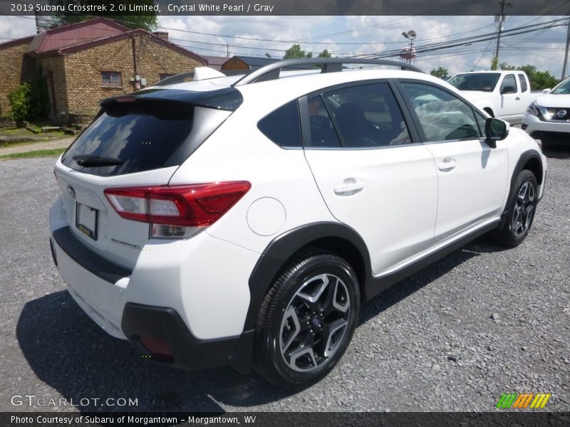 Crystal White Pearl / Gray 2019 Subaru Crosstrek 2.0i Limited