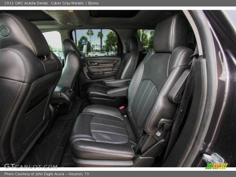 Cyber Gray Metallic / Ebony 2013 GMC Acadia Denali