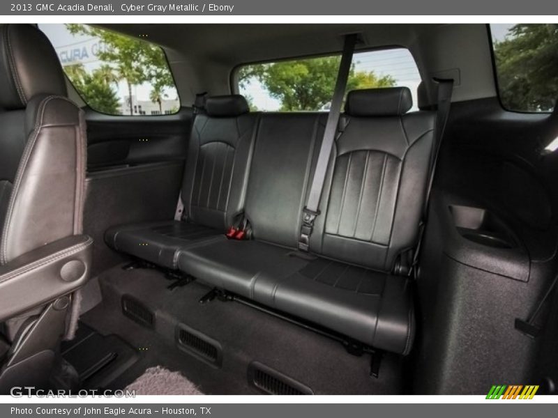 Cyber Gray Metallic / Ebony 2013 GMC Acadia Denali