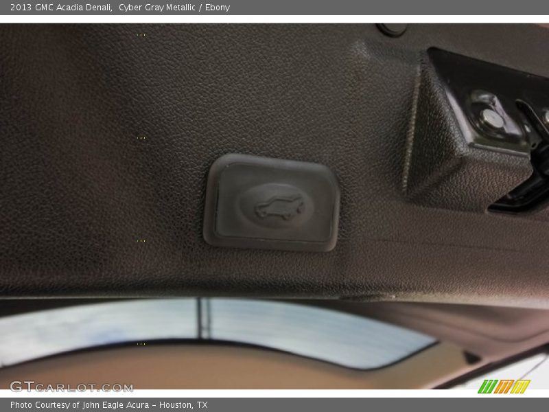 Cyber Gray Metallic / Ebony 2013 GMC Acadia Denali