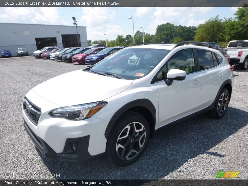 Crystal White Pearl / Gray 2019 Subaru Crosstrek 2.0i Limited