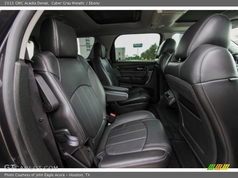 Cyber Gray Metallic / Ebony 2013 GMC Acadia Denali