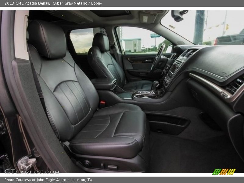 Cyber Gray Metallic / Ebony 2013 GMC Acadia Denali