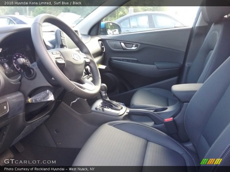 Surf Blue / Black 2018 Hyundai Kona Limited