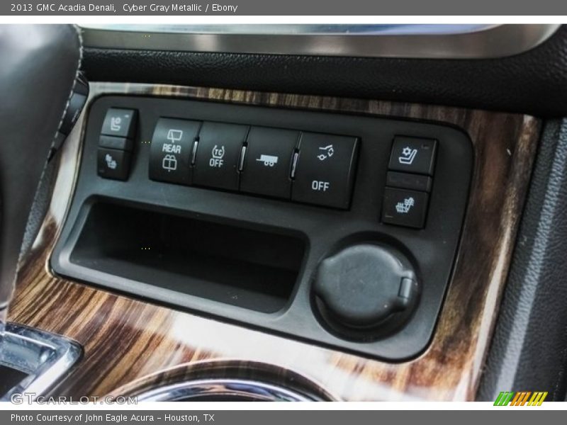 Cyber Gray Metallic / Ebony 2013 GMC Acadia Denali
