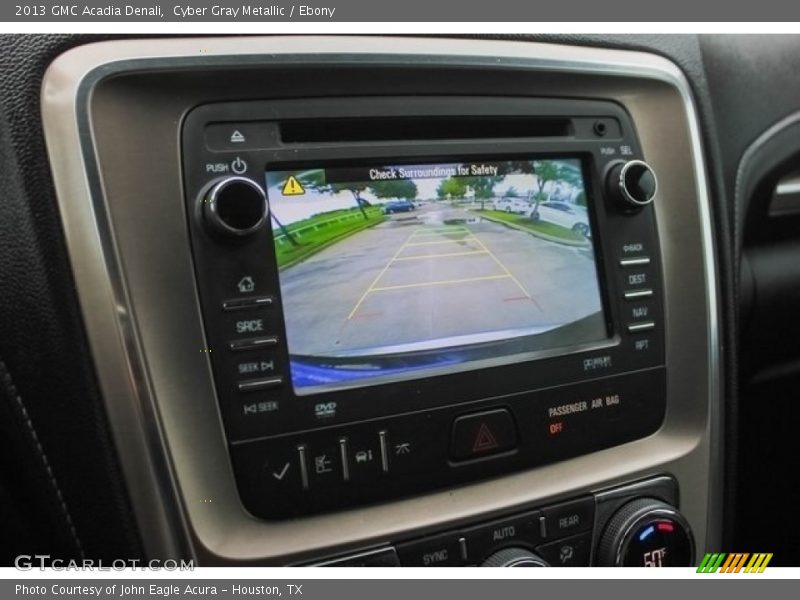 Cyber Gray Metallic / Ebony 2013 GMC Acadia Denali