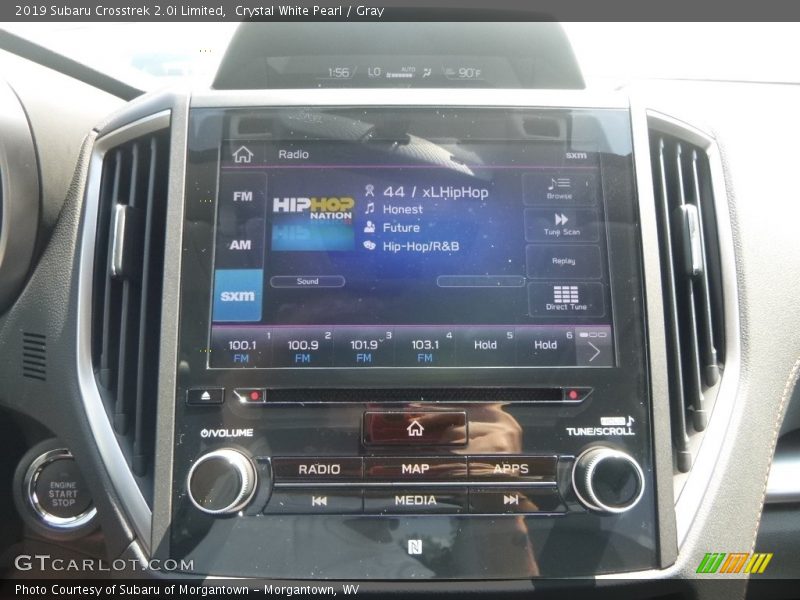 Crystal White Pearl / Gray 2019 Subaru Crosstrek 2.0i Limited