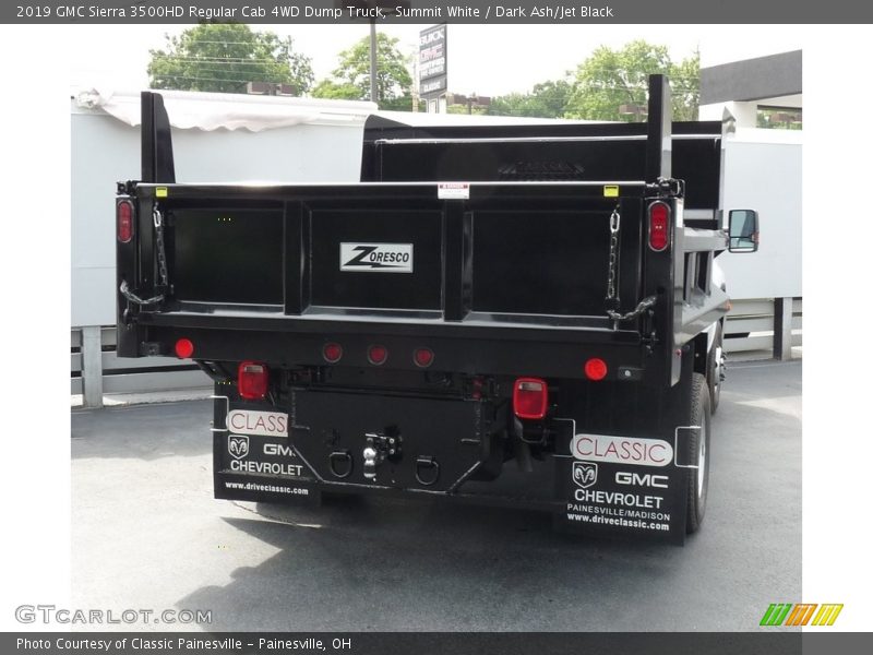 Summit White / Dark Ash/Jet Black 2019 GMC Sierra 3500HD Regular Cab 4WD Dump Truck