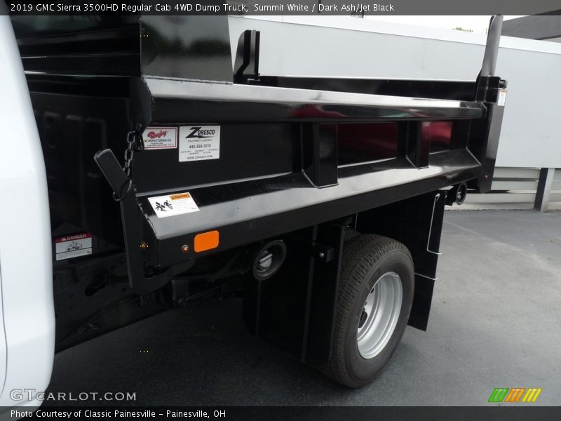 Summit White / Dark Ash/Jet Black 2019 GMC Sierra 3500HD Regular Cab 4WD Dump Truck