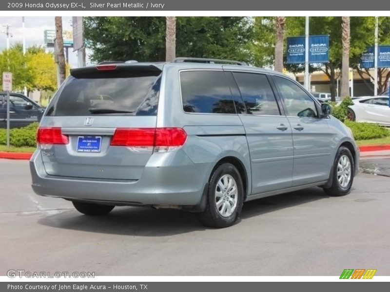 Silver Pearl Metallic / Ivory 2009 Honda Odyssey EX-L