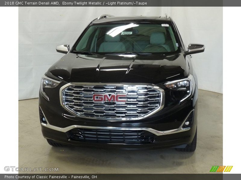 Ebony Twilight Metallic / ­Light Platinum/­Taupe 2018 GMC Terrain Denali AWD