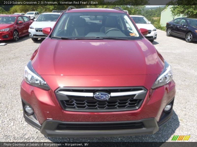 Venetian Red Pearl / Black 2019 Subaru Crosstrek 2.0i Premium
