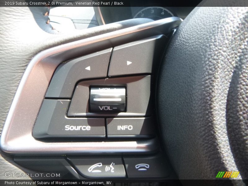 Venetian Red Pearl / Black 2019 Subaru Crosstrek 2.0i Premium