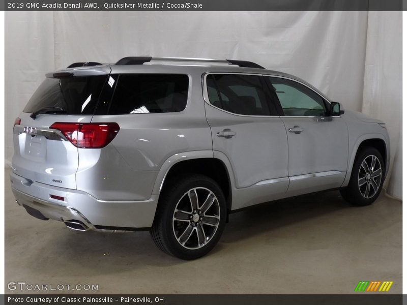 Quicksilver Metallic / Cocoa/Shale 2019 GMC Acadia Denali AWD