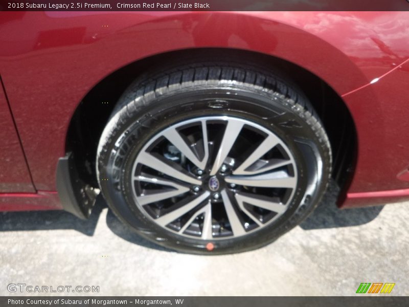 Crimson Red Pearl / Slate Black 2018 Subaru Legacy 2.5i Premium