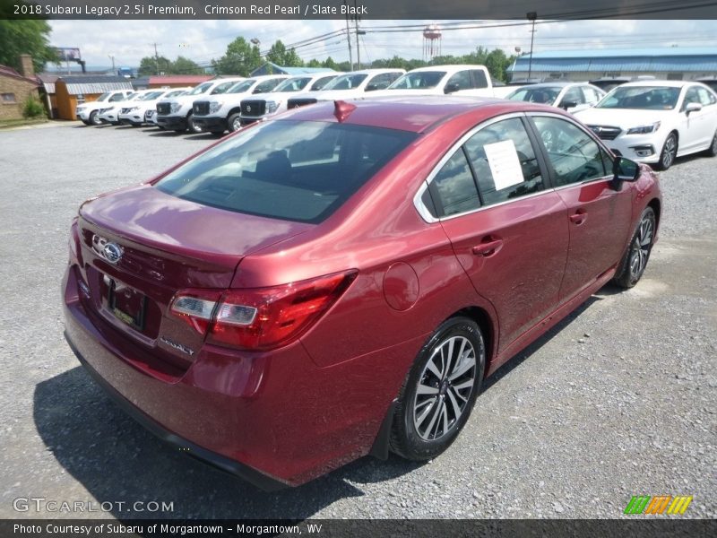 Crimson Red Pearl / Slate Black 2018 Subaru Legacy 2.5i Premium
