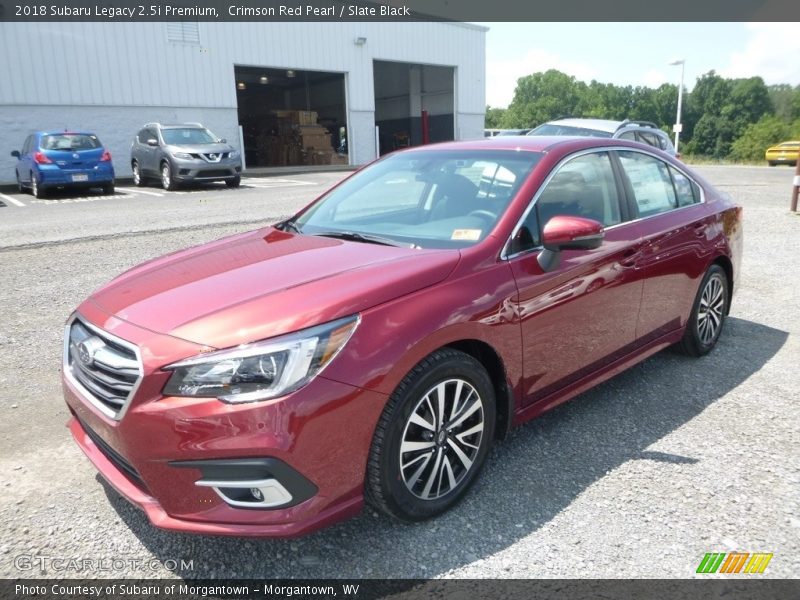 Crimson Red Pearl / Slate Black 2018 Subaru Legacy 2.5i Premium