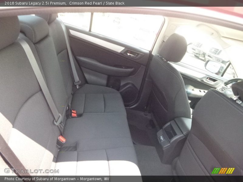 Crimson Red Pearl / Slate Black 2018 Subaru Legacy 2.5i Premium