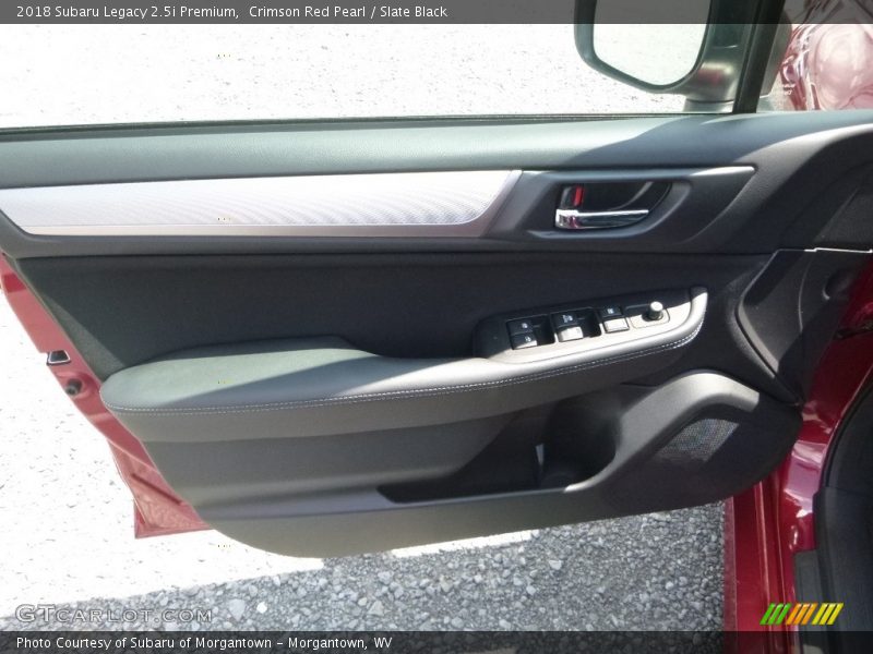 Crimson Red Pearl / Slate Black 2018 Subaru Legacy 2.5i Premium