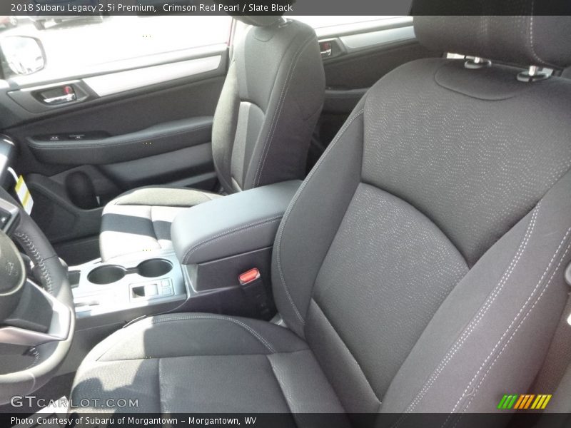 Crimson Red Pearl / Slate Black 2018 Subaru Legacy 2.5i Premium