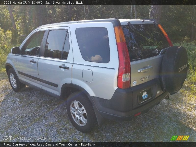 Satin Silver Metallic / Black 2003 Honda CR-V EX 4WD