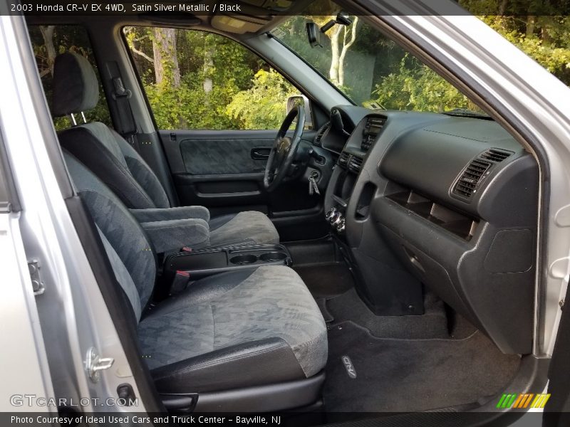 Satin Silver Metallic / Black 2003 Honda CR-V EX 4WD