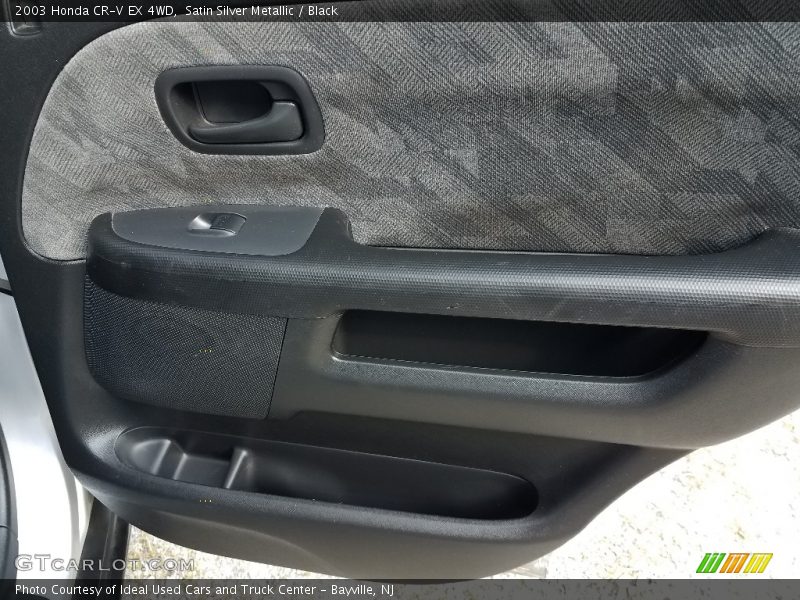 Satin Silver Metallic / Black 2003 Honda CR-V EX 4WD