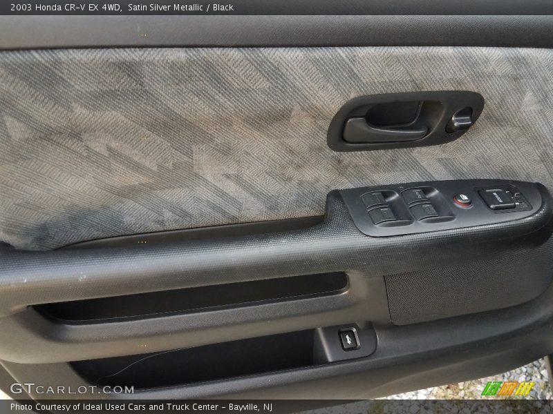 Satin Silver Metallic / Black 2003 Honda CR-V EX 4WD