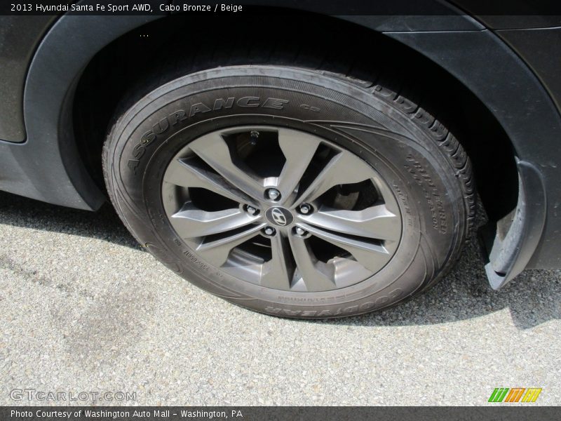 Cabo Bronze / Beige 2013 Hyundai Santa Fe Sport AWD