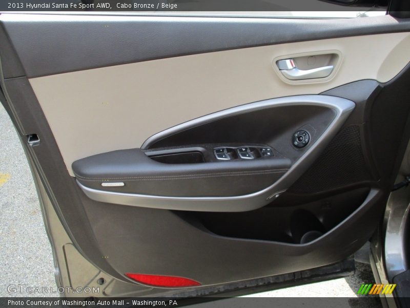 Cabo Bronze / Beige 2013 Hyundai Santa Fe Sport AWD