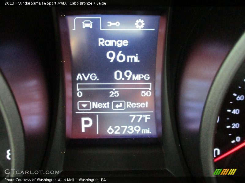 Cabo Bronze / Beige 2013 Hyundai Santa Fe Sport AWD