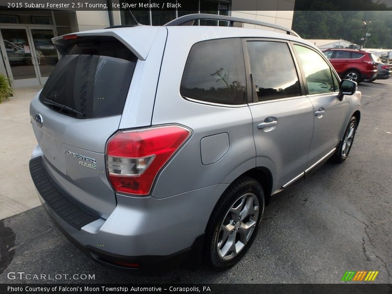 Ice Silver Metallic / Black 2015 Subaru Forester 2.5i Touring