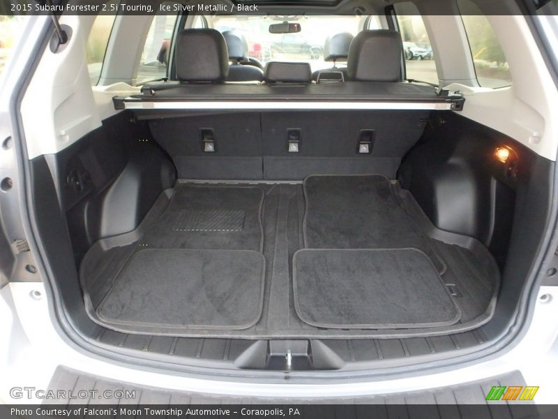 Ice Silver Metallic / Black 2015 Subaru Forester 2.5i Touring
