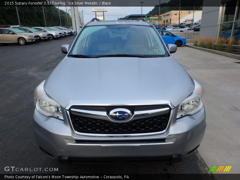 Ice Silver Metallic / Black 2015 Subaru Forester 2.5i Touring
