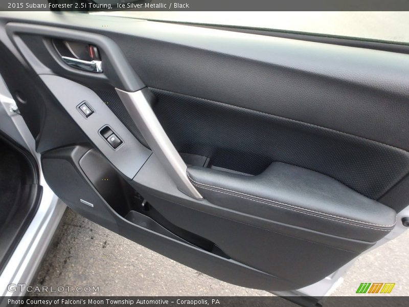 Ice Silver Metallic / Black 2015 Subaru Forester 2.5i Touring