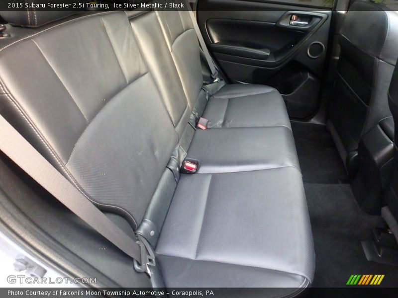 Ice Silver Metallic / Black 2015 Subaru Forester 2.5i Touring