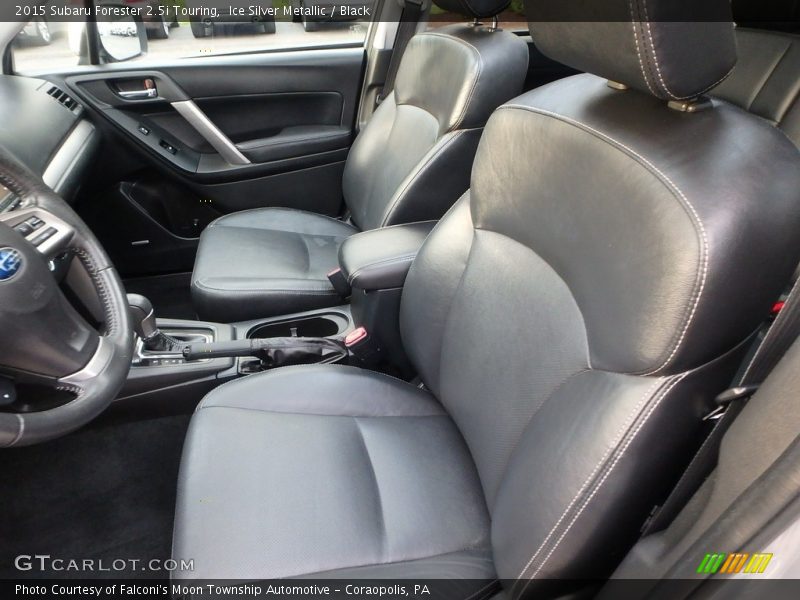 Ice Silver Metallic / Black 2015 Subaru Forester 2.5i Touring