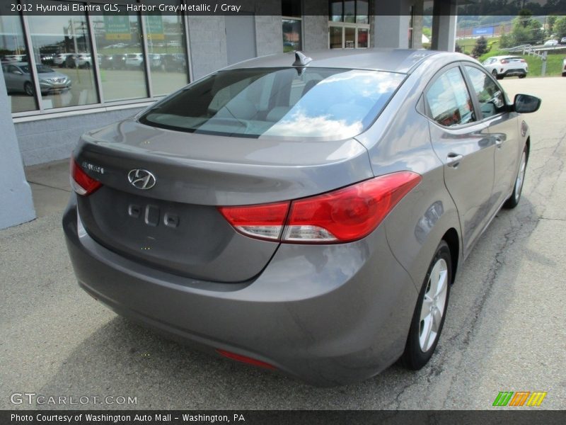 Harbor Gray Metallic / Gray 2012 Hyundai Elantra GLS