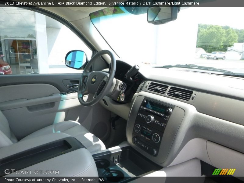 Silver Ice Metallic / Dark Cashmere/Light Cashmere 2013 Chevrolet Avalanche LT 4x4 Black Diamond Edition