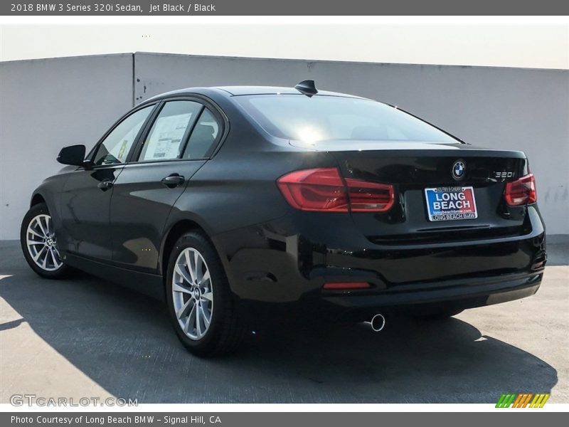 Jet Black / Black 2018 BMW 3 Series 320i Sedan