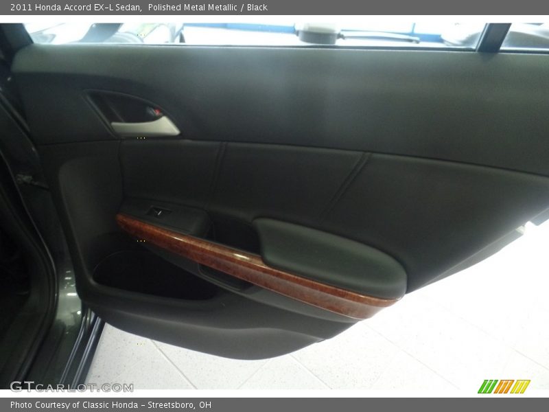 Polished Metal Metallic / Black 2011 Honda Accord EX-L Sedan