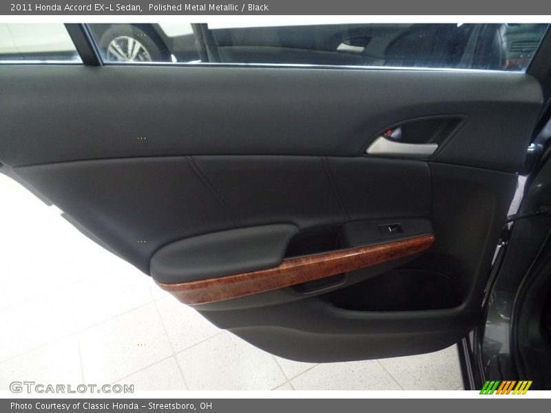 Polished Metal Metallic / Black 2011 Honda Accord EX-L Sedan
