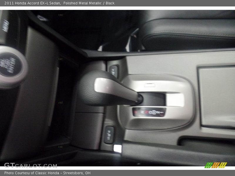 Polished Metal Metallic / Black 2011 Honda Accord EX-L Sedan