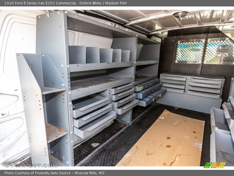 Oxford White / Medium Flint 2010 Ford E Series Van E150 Commercial
