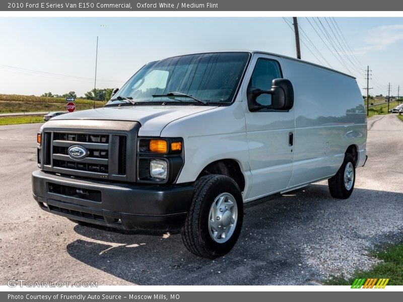 Oxford White / Medium Flint 2010 Ford E Series Van E150 Commercial