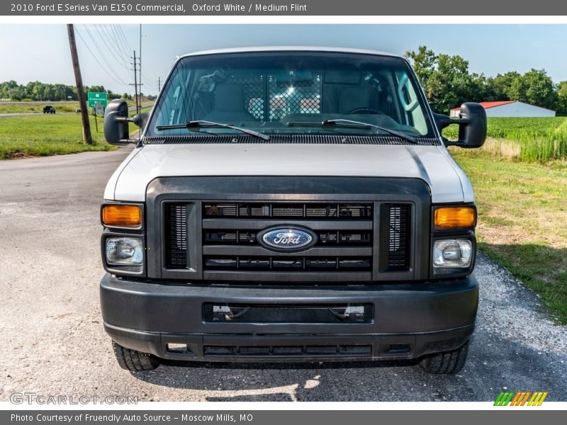 Oxford White / Medium Flint 2010 Ford E Series Van E150 Commercial