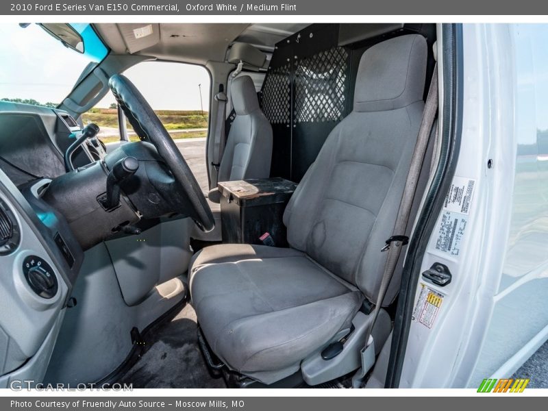 Oxford White / Medium Flint 2010 Ford E Series Van E150 Commercial