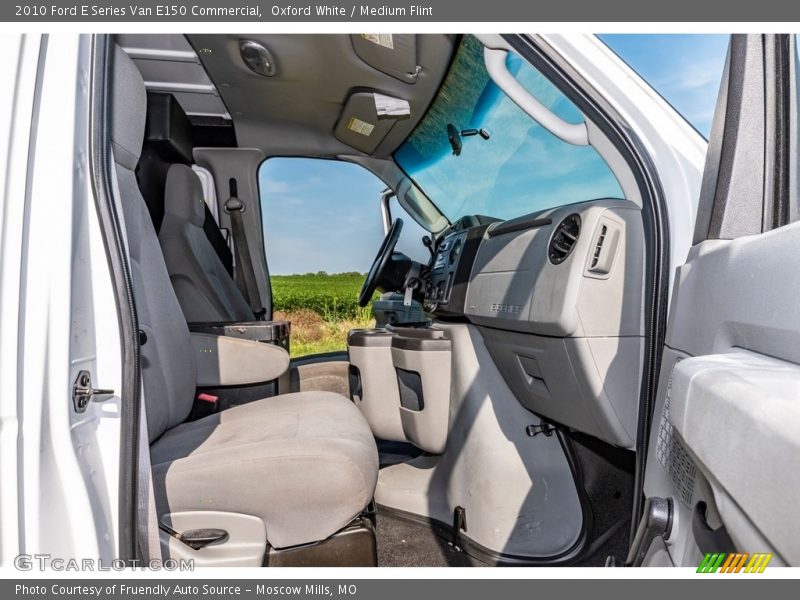 Oxford White / Medium Flint 2010 Ford E Series Van E150 Commercial