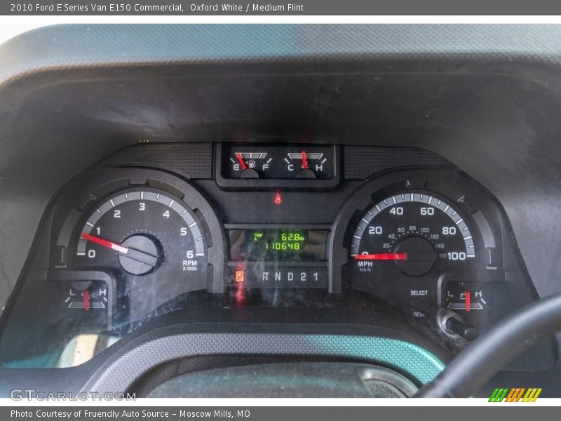 Oxford White / Medium Flint 2010 Ford E Series Van E150 Commercial