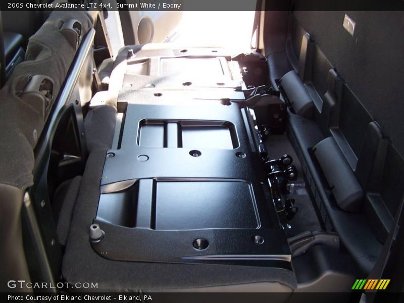 Summit White / Ebony 2009 Chevrolet Avalanche LTZ 4x4
